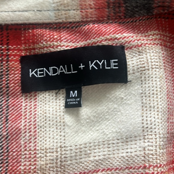 red white and black kendall + kylie jacket size M - Picture 2 of 2
